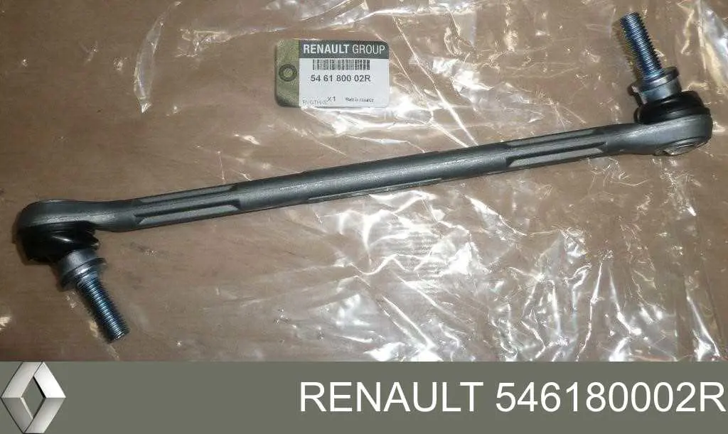 546180002R Renault (RVI) Montante de estabilizador dianteiro