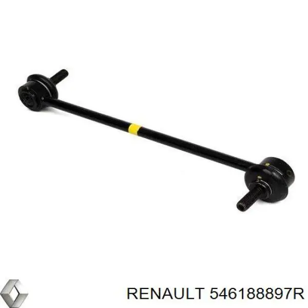 546188897R Renault (RVI) Montante de estabilizador dianteiro
