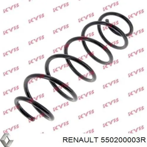 Compre 550200003R Renault (RVI) Mola traseira