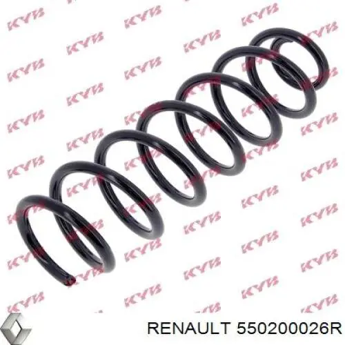 550200026R Renault (RVI) Mola traseira