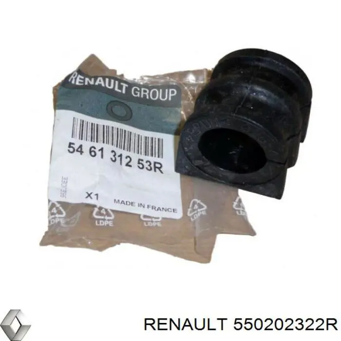 550202322R Renault (RVI) Mola traseira