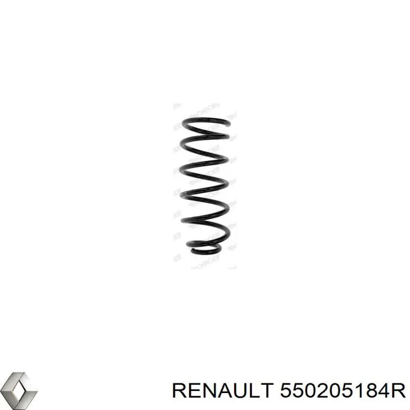 550205184R Renault (RVI) Mola traseira