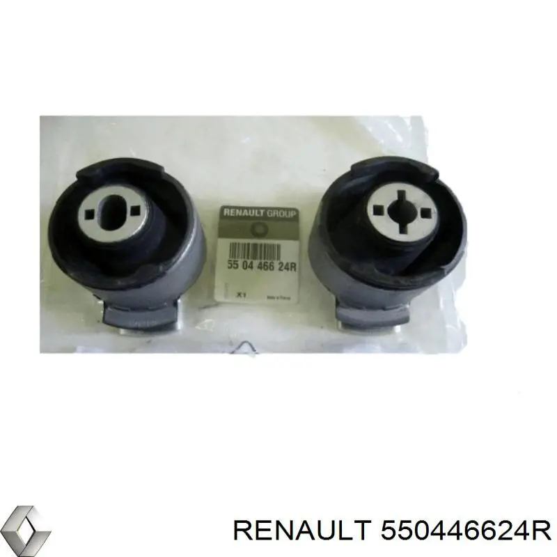 550446624R Renault (RVI) Bloco silencioso de viga traseira (de plataforma veicular)