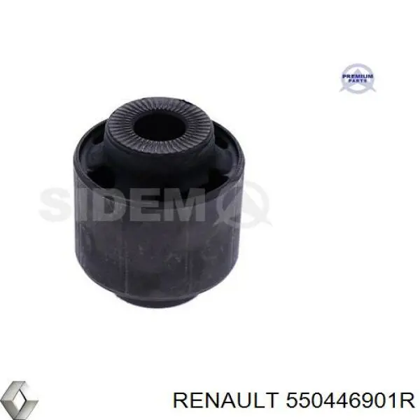 550446901R Renault (RVI) Bloco silencioso de viga traseira (de plataforma veicular)