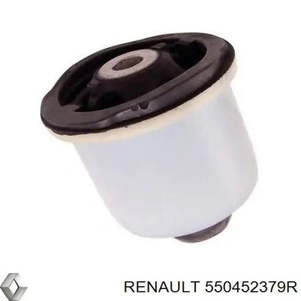 550452379R Renault (RVI) Bloco silencioso de viga traseira (de plataforma veicular)