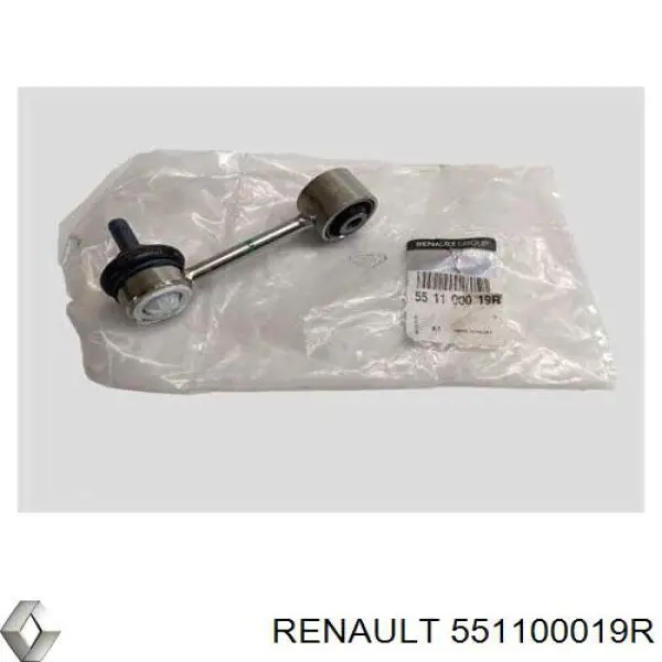 551100019R Renault (RVI) Montante de estabilizador traseiro