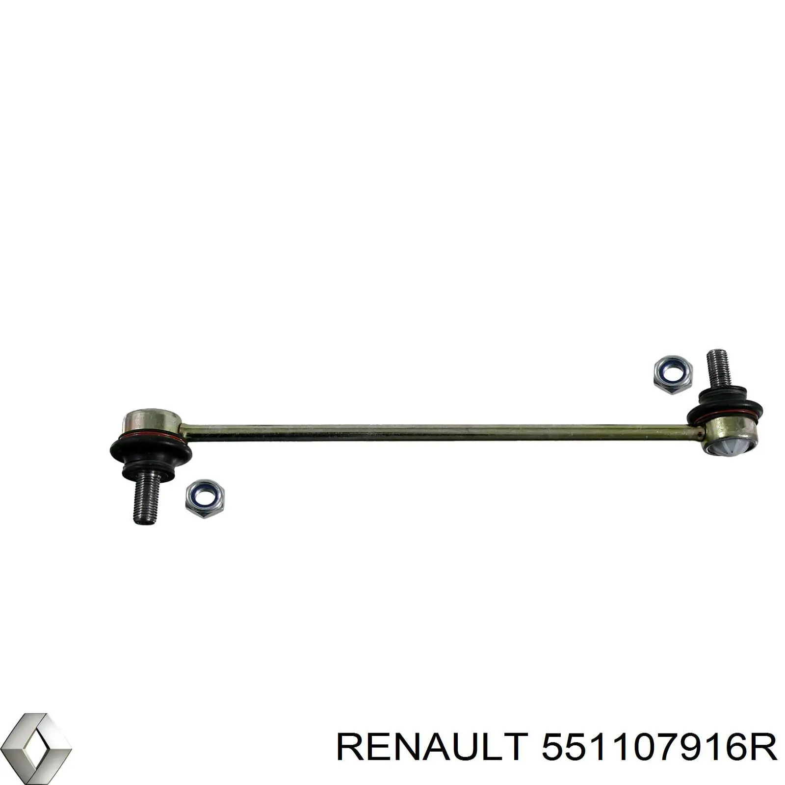 Compre 551107916R Renault (RVI) Montante de estabilizador dianteiro