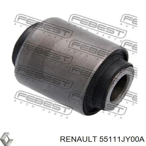 55111JY00A Renault (RVI) Braço oscilante transversal esquerdo de suspensão traseira