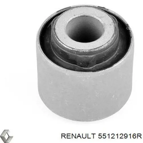 551212916R Renault (RVI) Braço oscilante superior esquerdo de suspensão traseira