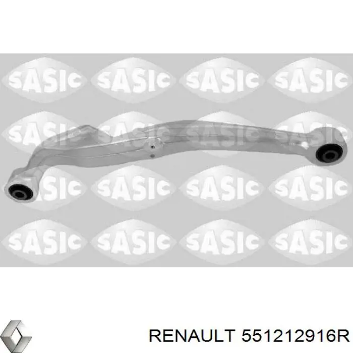 Braço oscilante superior esquerdo de suspensão traseira Renault (RVI) 551212916R preço, a partir de 98,84 USD