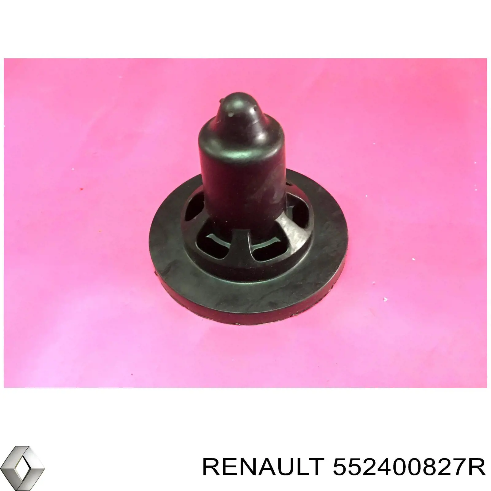 552400827R Renault (RVI) Espaçador (anel de borracha) da mola traseira superior