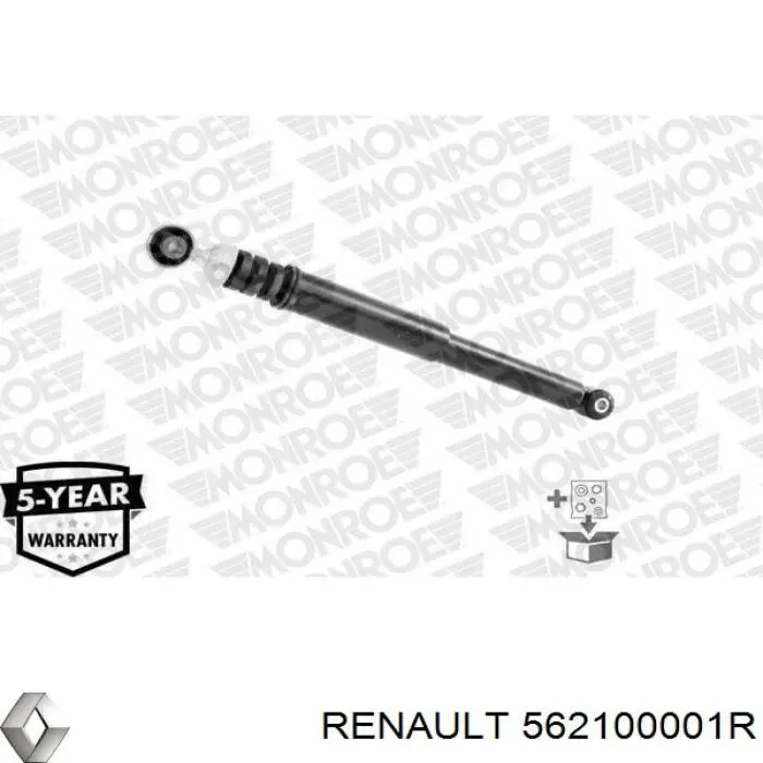 Amortecedor traseiro Renault (RVI) 562100001R preço, a partir de 44,34 USD
