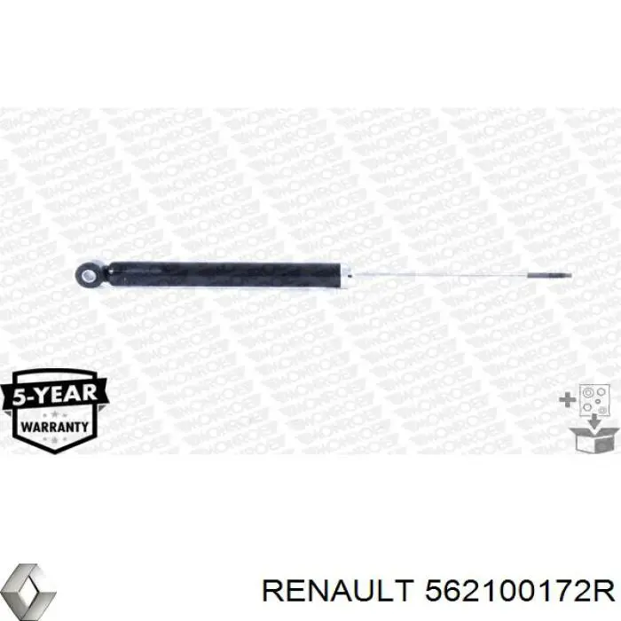 Amortecedor traseiro Renault (RVI) 562100172R preço, a partir de 40,25 USD