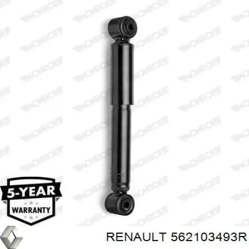 562103493R Renault (RVI) Amortecedor traseiro