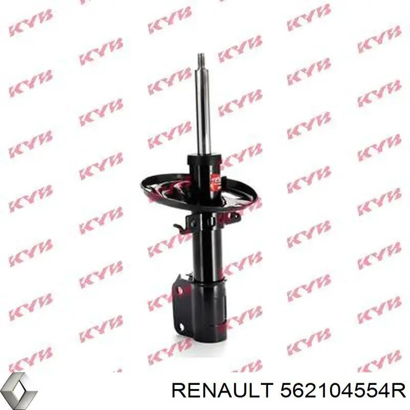 562104554R Renault (RVI) Amortecedor traseiro