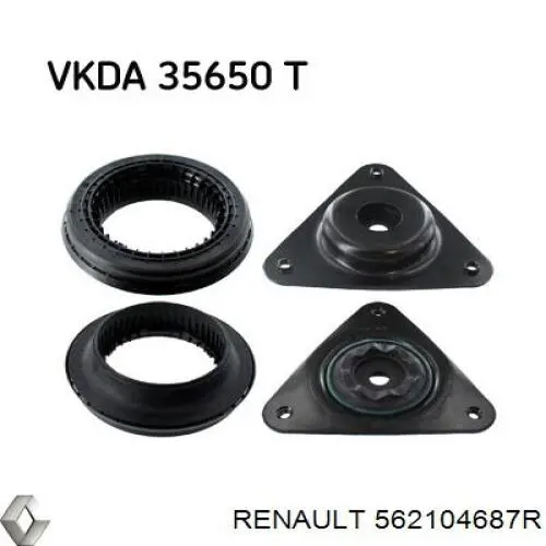 Compre 562104687R Renault (RVI) Amortecedor traseiro
