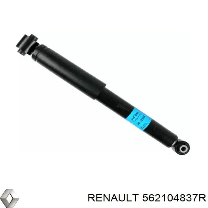 562104837R Renault (RVI) Amortecedor traseiro