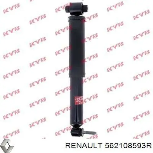 562108593R Renault (RVI) Amortecedor traseiro