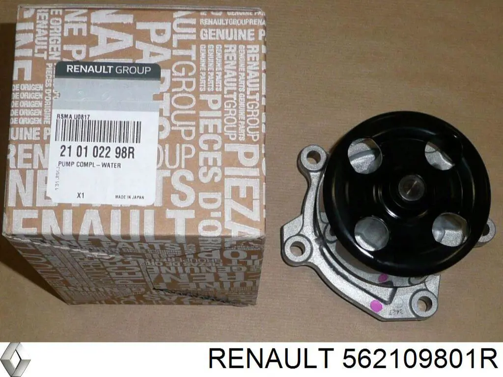 Amortecedor traseiro direito 562109592R Renault (RVI)