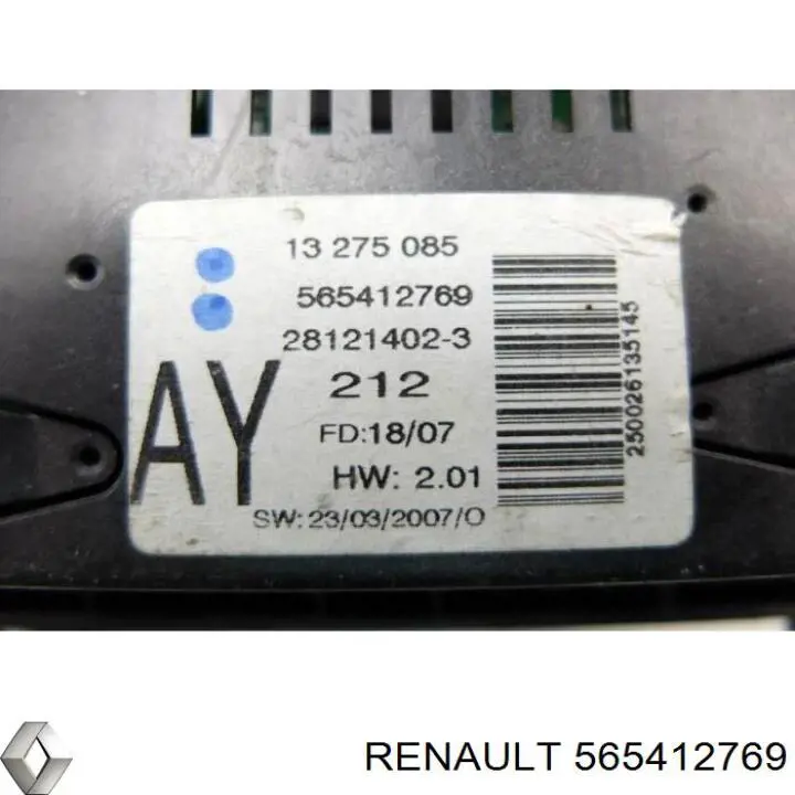 Renault (RVI) 565412769 preço, a partir de 17,57 USD