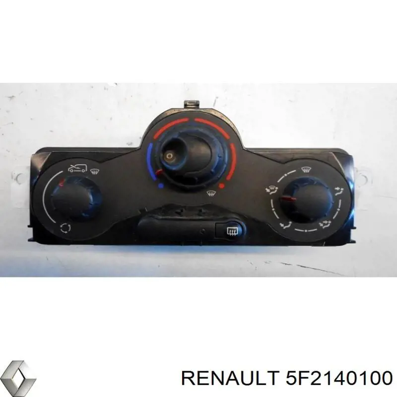 5F2140100 Renault (RVI) Unidade de controlo dos modos de aquecimento/condicionamento