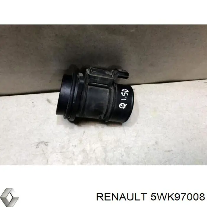 5WK97008 Renault (RVI) Sensor de fluxo (consumo) de ar, medidor de consumo M.A.F. - (Mass Airflow)