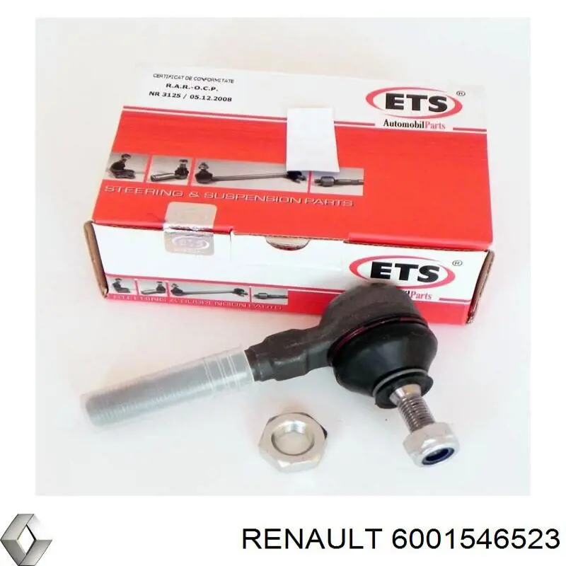Ponta externa da barra de direção 6001546523 Renault (RVI)