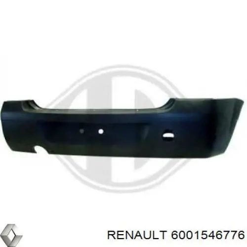 Pára-choque traseiro Renault (RVI) 6001546776 preço, a partir de 90,06 USD