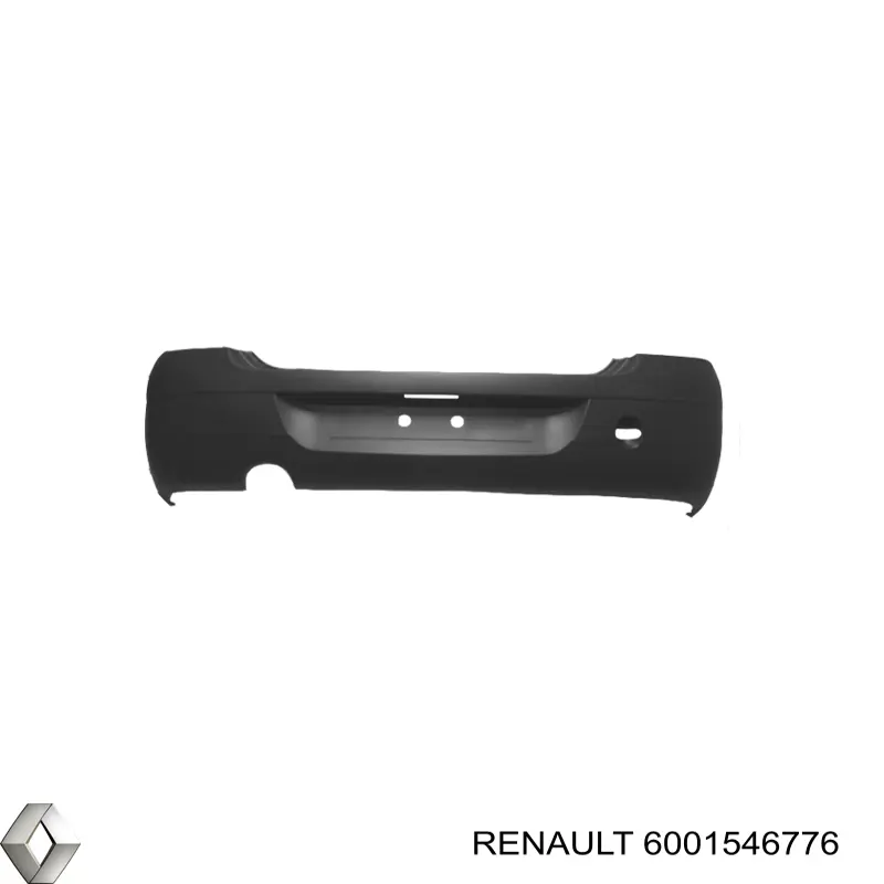 Compre 6001546776 Renault (RVI) Pára-choque traseiro