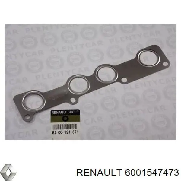 6001547473 Renault (RVI) Vedante de tubo de admissão do silenciador