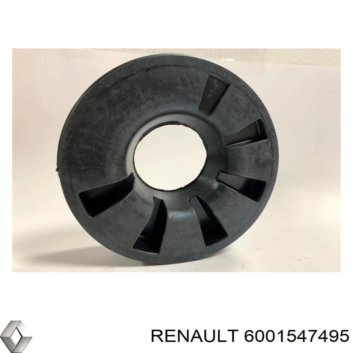 Compre 6001547495 Renault (RVI) Espaçador (anel de borracha) da mola traseira superior