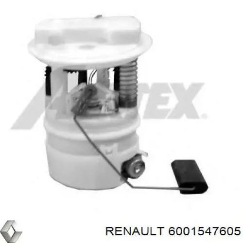 Compre 6001547605 Renault (RVI) Módulo de bomba de combustível com sensor do nível de combustível