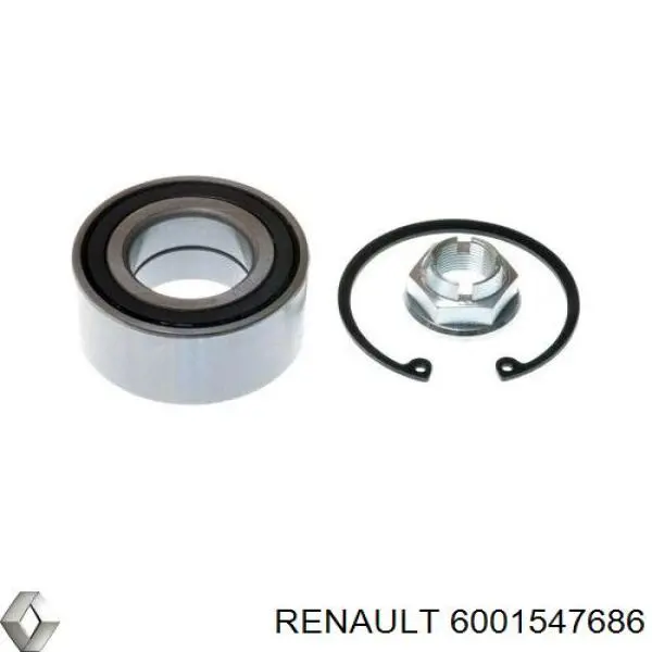 Rolamento de cubo dianteiro Renault (RVI) 6001547686 preço, a partir de 40,21 USD