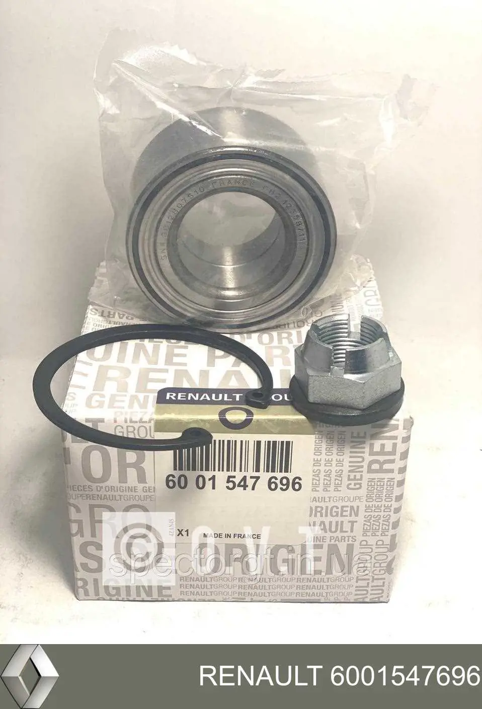 Rolamento de cubo dianteiro Renault (RVI) 6001547696 preço, a partir de 26,53 USD