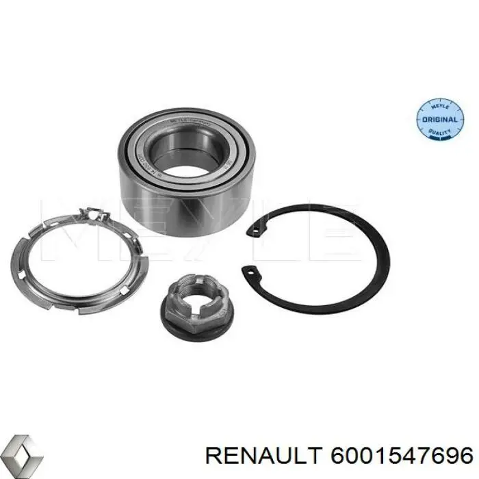 Compre 6001547696 Renault (RVI) Rolamento de cubo dianteiro