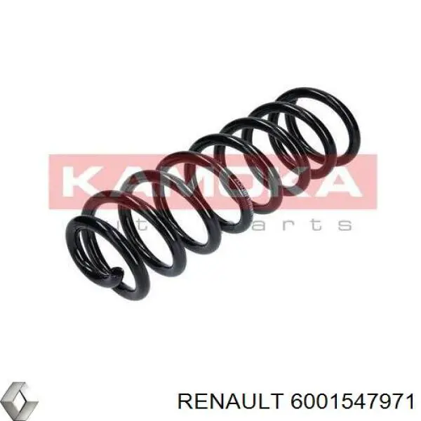 Mola traseira 6001547971 Renault (RVI)