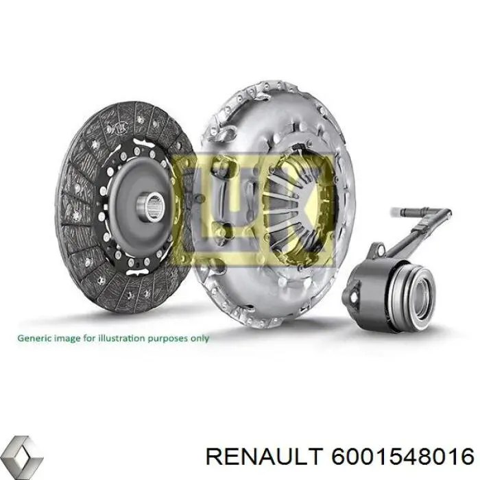 Disco de embraiagem Renault (RVI) 6001548016 preço, a partir de 45,01 USD