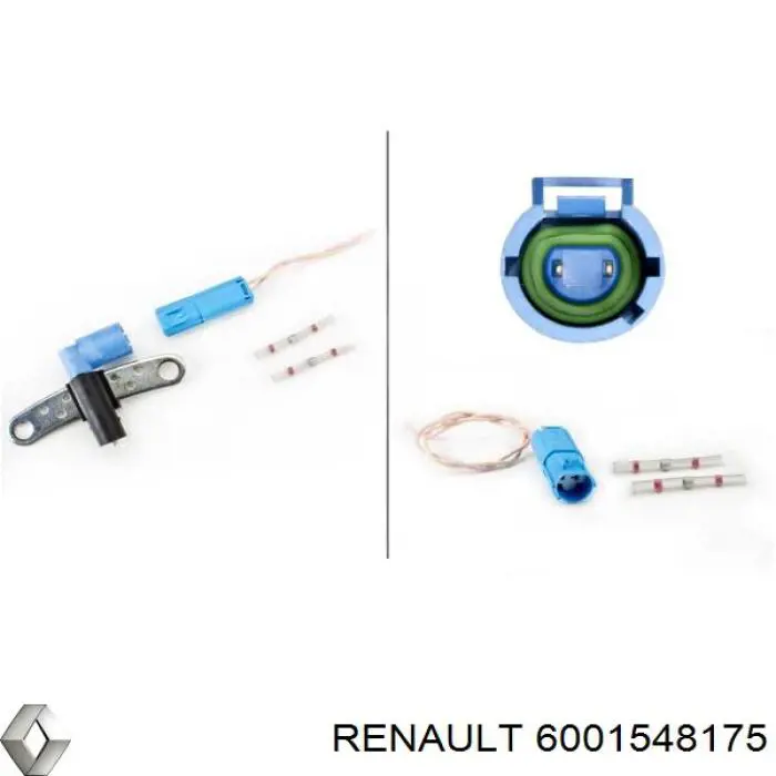 Sensor de posição (de revoluções) de cambota Renault (RVI) 6001548175