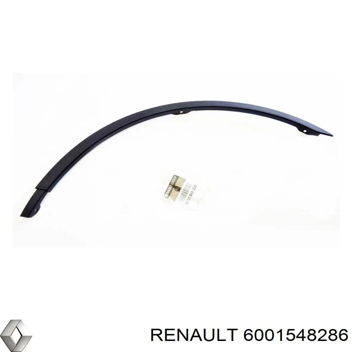 6001548286 Renault (RVI) Expansor (placa sobreposta) de arco do pára-lama dianteiro direito