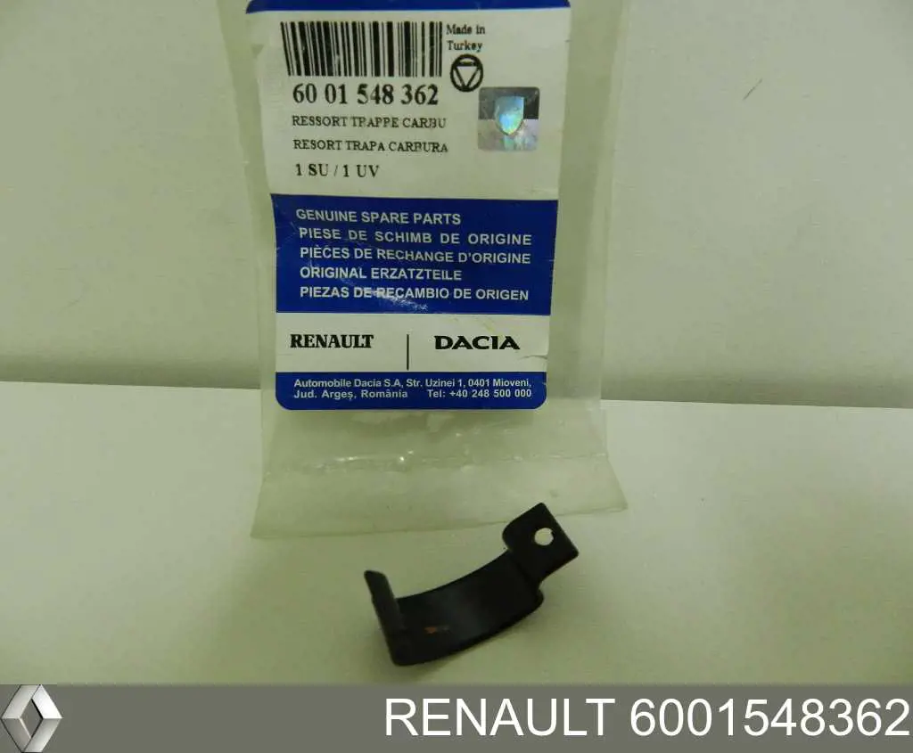 6001548362 Renault (RVI) Mola do alcapão do tanque de combustível
