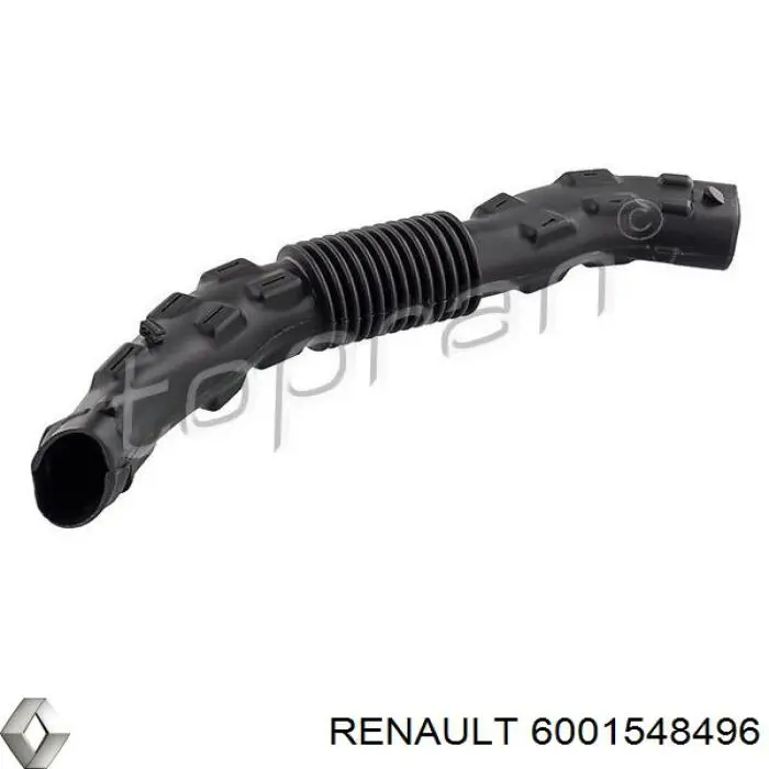 Cano derivado de ar, entrada de filtro de ar Renault (RVI) 6001548496 preço, a partir de 31,56 USD