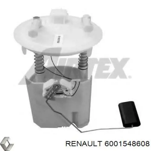 Módulo de bomba de combustível com sensor do nível de combustível EX48608 Euroex