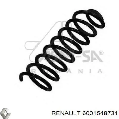 Compre 6001548731 Renault (RVI) Mola traseira