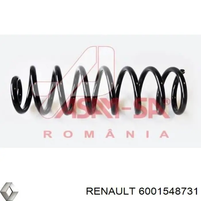 6001548731 Renault (RVI) Mola traseira