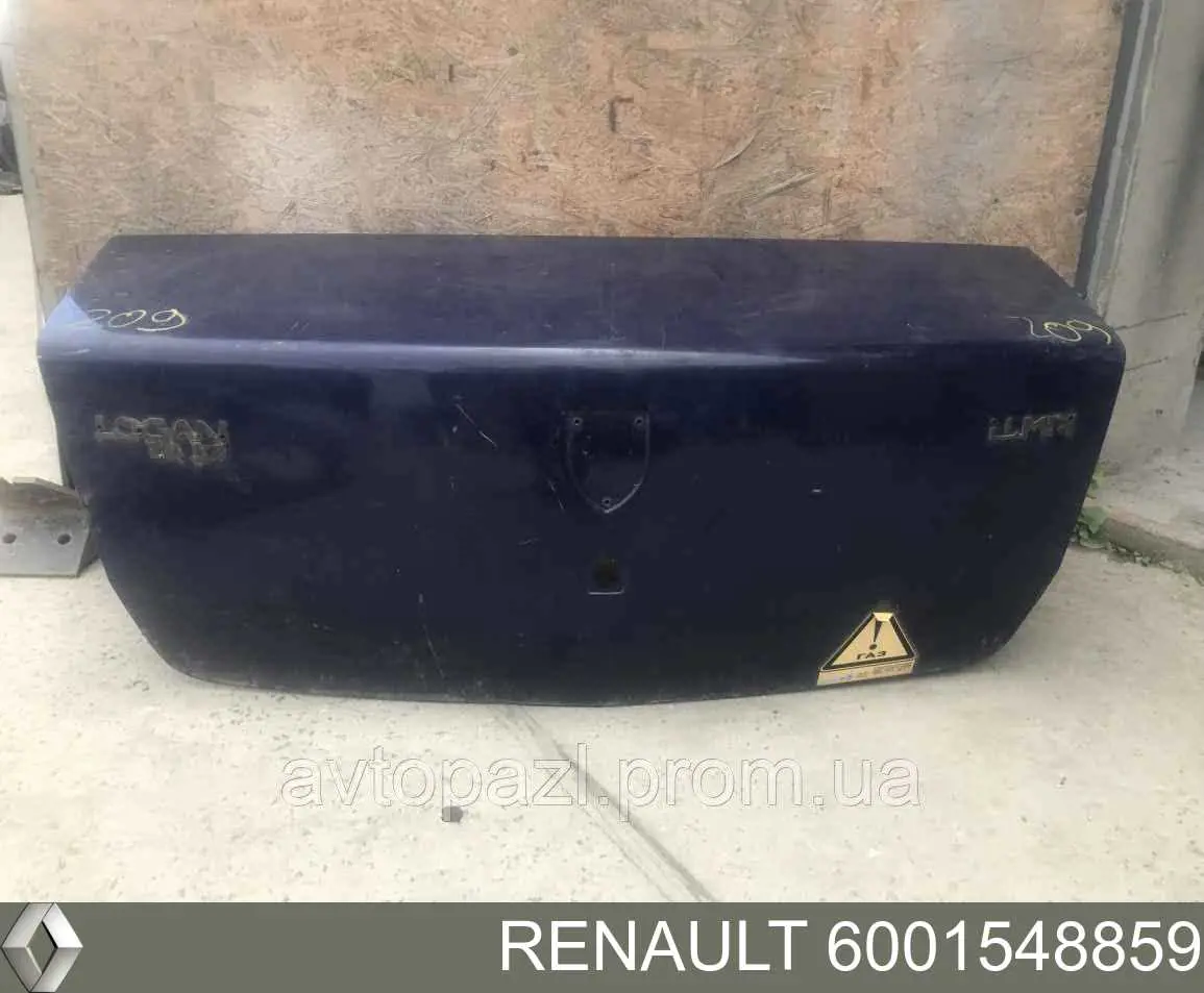 6001548859 Renault (RVI) Tampa de porta-malas