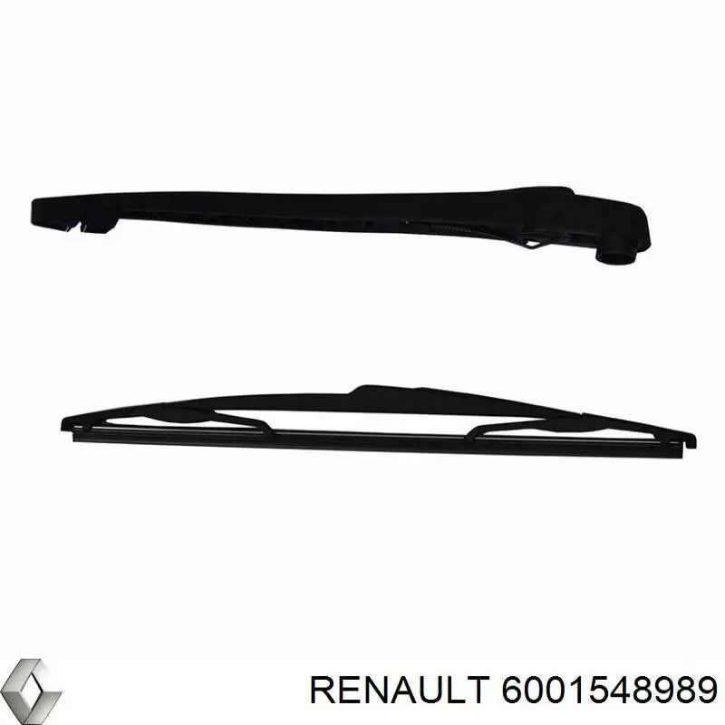 Compre 6001548989 Renault (RVI) Braço de limpa-pára-brisas de vidro traseiro