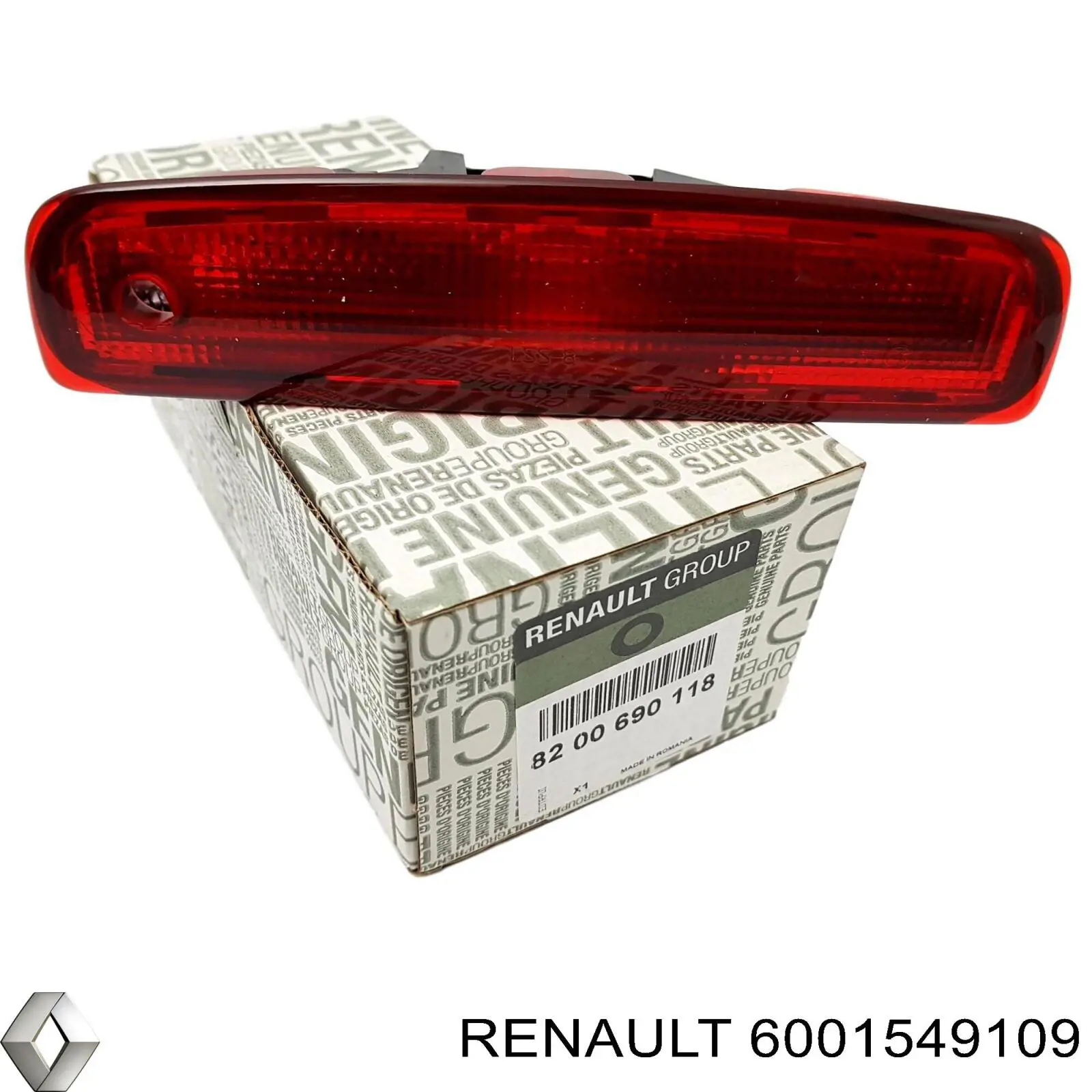 Sinal de parada traseiro adicional Renault LOGAN I MCV KS