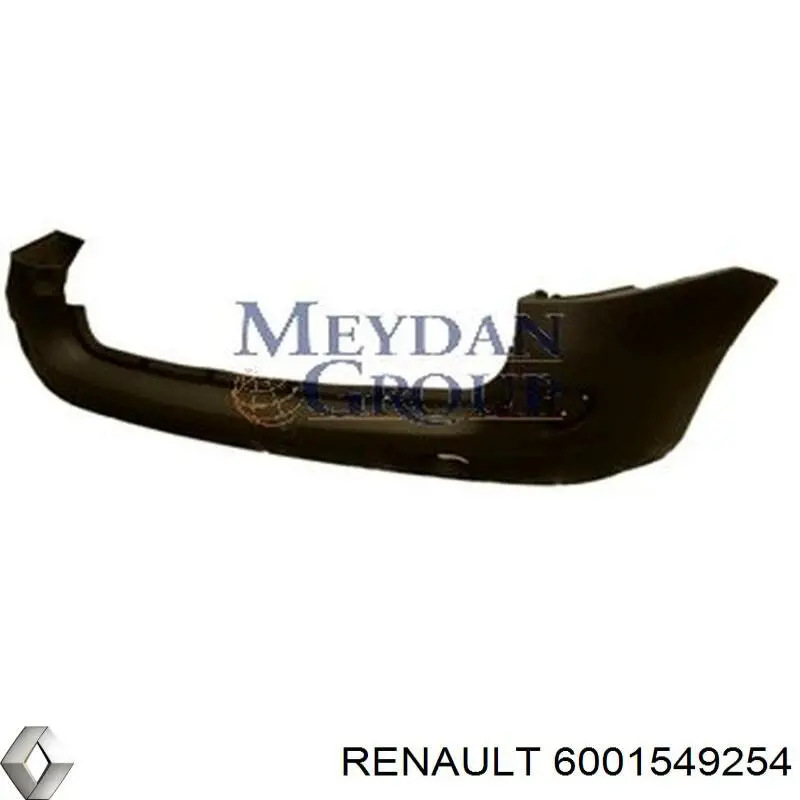 Compre 2800965 Polcar Pára-choque traseiro