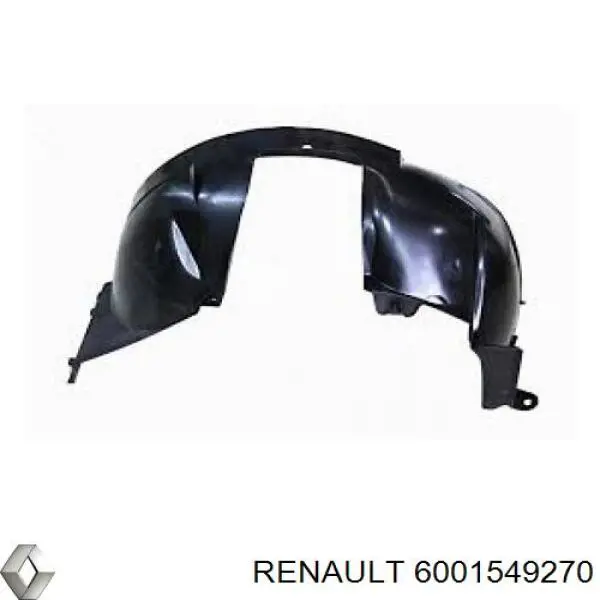 Compre 6001549270 Renault (RVI) Guarda-barras esquerdo do pára-lama dianteiro