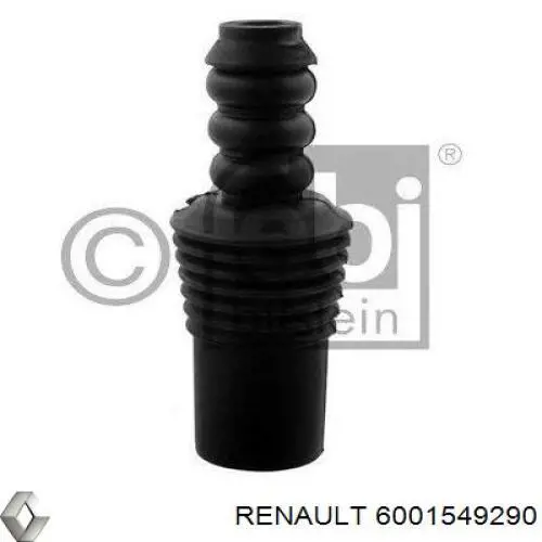Compre 6001549290 Renault (RVI) Pára-choque (grade de proteção) de amortecedor dianteiro + bota de proteção